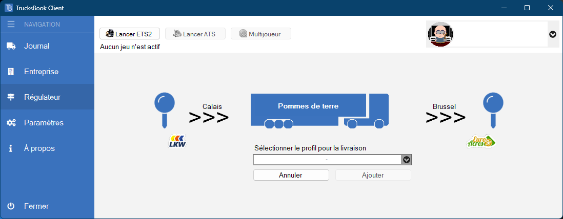 Accepter une offre d'entreprise dans TrucksBook